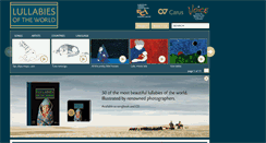Desktop Screenshot of lullabiesoftheworld.org